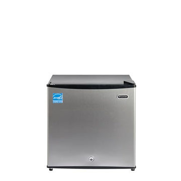 Whynter CUF-112SS Mini, Energy Star Rated Small Upright Freezer with Lock, Stainless Steel -1.1 Cubic Feet