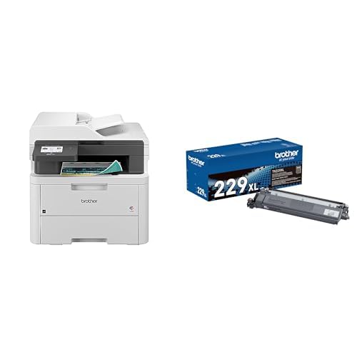 Brother MFC-L3720CDW Wireless Color Laser Printer with Scanner, Copier and Fax | Auto Duplex and 250-Sheet Capacity | Includes Refresh Subscription Trial(1). Amazon Dash Replenishment Ready