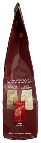 Lindt LINDOR Dark Chocolate Candy Truffles, Dark Chocolate with Smooth, Melting Truffle Center, 25.4 oz., 60 Count