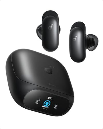Soundcore Liberty 5 Pro,Guinness World Records-Certified Call Quality,Anker Thus™ AI Chip,Active Noise Cancelling Wireless Earbuds,Crystal-Clear Calls for Commute,Noisy Environments