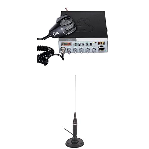 Cobra 29 LTD Classic AM/FM Professional CB Radio - Easy to Operate, Emergency Radio, Instant Channel 9, 4-Watt Output, Full 40 Channels, Adjustable Receiver and SWR Calibration, Black