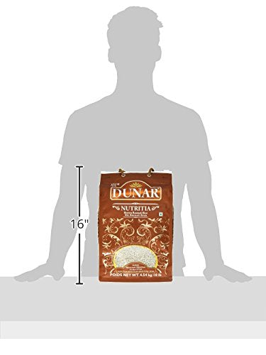 Dunar - Brown Premium Basmati Rice (Nutritia), 10 Lbs