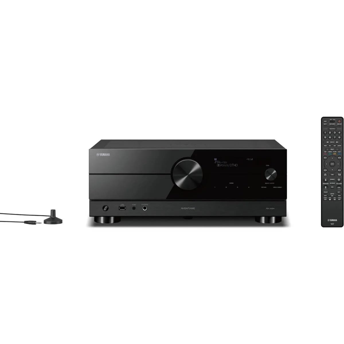 Klipsch Reference 5.2 Home Theater System, Bundle 2X R-625FA Floorstanding 2X R-12SW Subwoofer, R-52C Center, R-41M Bookshelf Speakers, and Yamaha RX-A2AB 7.2-Channel AV Receiver