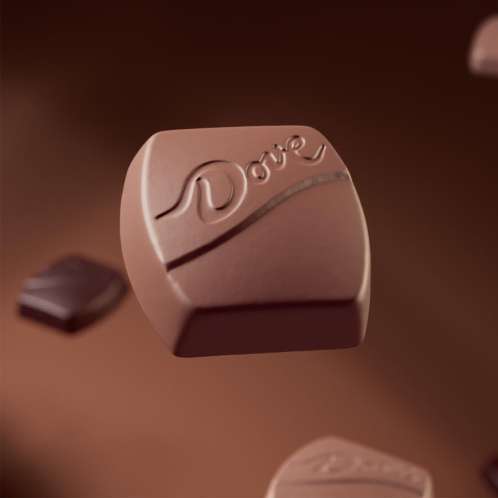 DOVE PROMISES Milk Chocolate Candy Individually Wrapped Bulk Pack (38.09 oz, 136 Piece) Bag