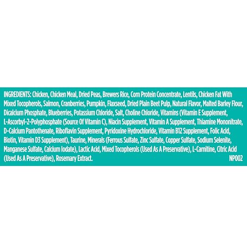 Nutrish Indoor Complete Premium Natural Dry Cat Food, Chicken with Lentils & Salmon Recipe, 14 Pounds (Packaging May Vary)