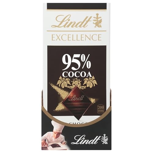 Lindt EXCELLENCE 85% Cocoa Dark Chocolate Bar, Dark Chocolate Candy, 3.5 oz. (12 Pack)