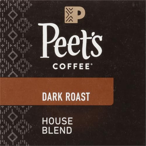 Peet's Coffee, Dark Roast Keurig K-Cup Pods - Major Dickason's Blend 75 Count (1 Box of 75 Pods)