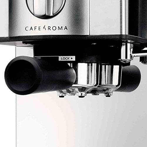 Breville ESP8XL Cafe Roma Stainless Espresso Maker, 9x9x12, Silver