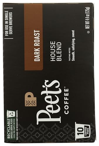 Peet's Coffee, Dark Roast Keurig K-Cup Pods - Major Dickason's Blend 75 Count (1 Box of 75 Pods)