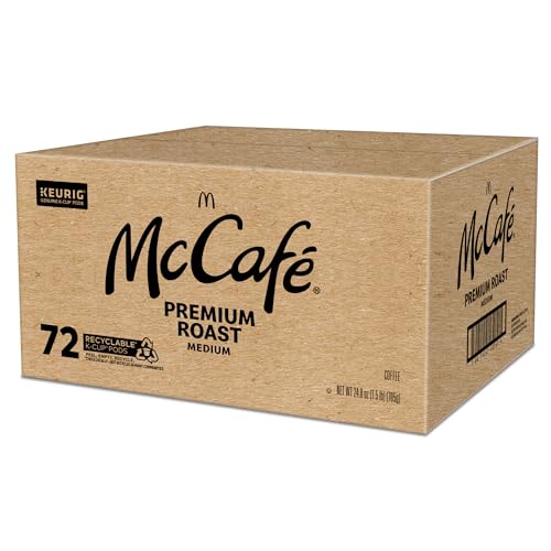 McCafe Premium Roast Coffee, Keurig Single Serve K-Cup Pods, Medium Roast, 96 Count