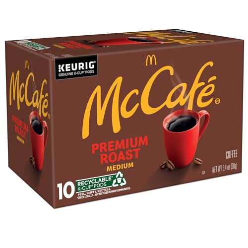 McCafe Premium Roast Coffee, Keurig Single Serve K-Cup Pods, Medium Roast, 96 Count