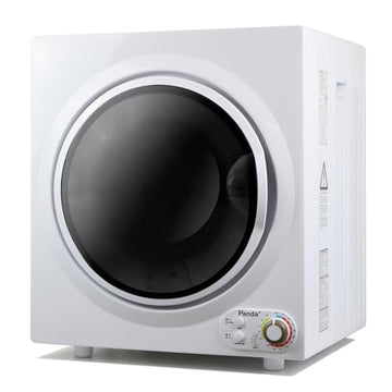 Panda Compact Dryer 13.2 lbs Load Volume 110V 1500W Portable Clothes Dryer 3.5 cu.ft. Stainless Steel Tub, 4 Drying Modes