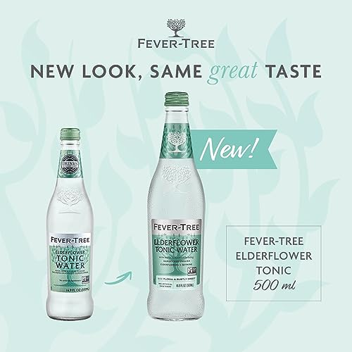 Fever Tree Tonic Water - Premium Quality Mixer - Refreshing Beverage for Cocktails & Mocktails. Naturally Sourced Ingredients, No Artificial Sweeteners or Colors - 150 ML Cans - Pack of 24