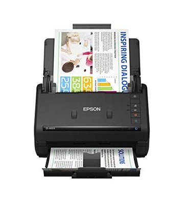 Epson Workforce ES-400 II Color Duplex Desktop Document Scanner for Computers Including PC and Mac with Auto Document Feeder and Image Adjustment Tools