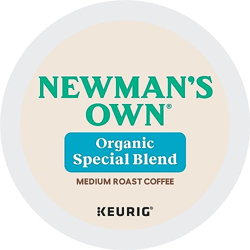 Newman's Own Organics Special Blend Keurig Single-Serve K-Cup Pods, Medium Roast Coffee, 96 Count