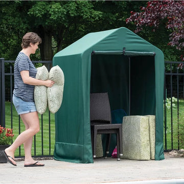 4 ft. W x 3.91 ft. D Plastic Portable Storage Shed