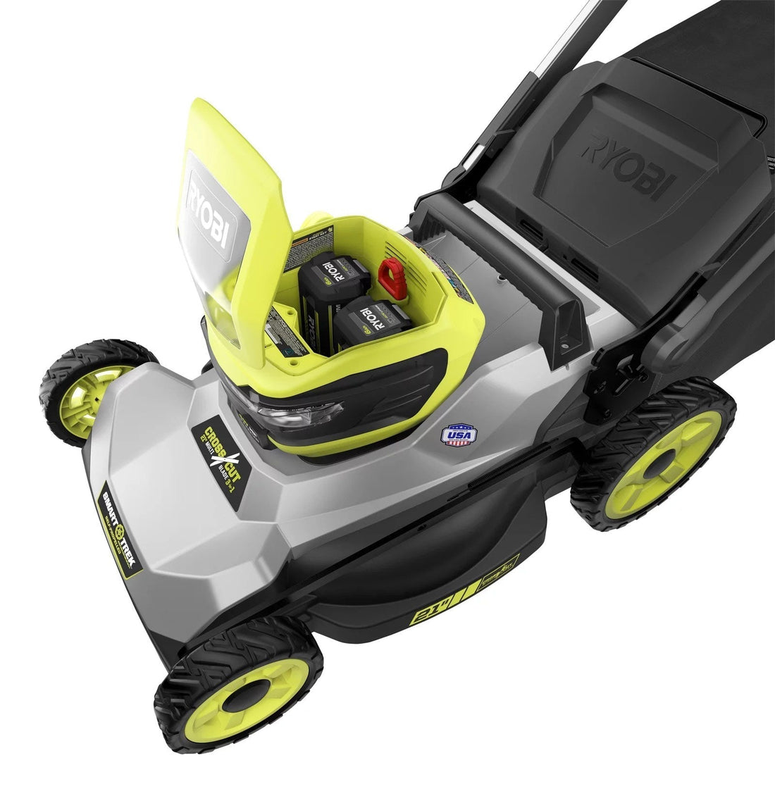 40V HP Brushless 21 in. Cordless Battery Walk Behind Dual-Blade Self-Propelled Walk Mower
