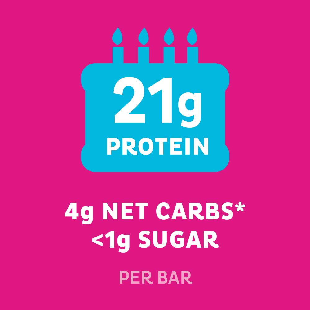 Quest Nutrition Chocolate Chip Dough Cookie Protein Bars, 21g Protein, 1g Sugar, 4g Net Carb, High Fiber, Gluten Free, Keto Friendy, 12 Count