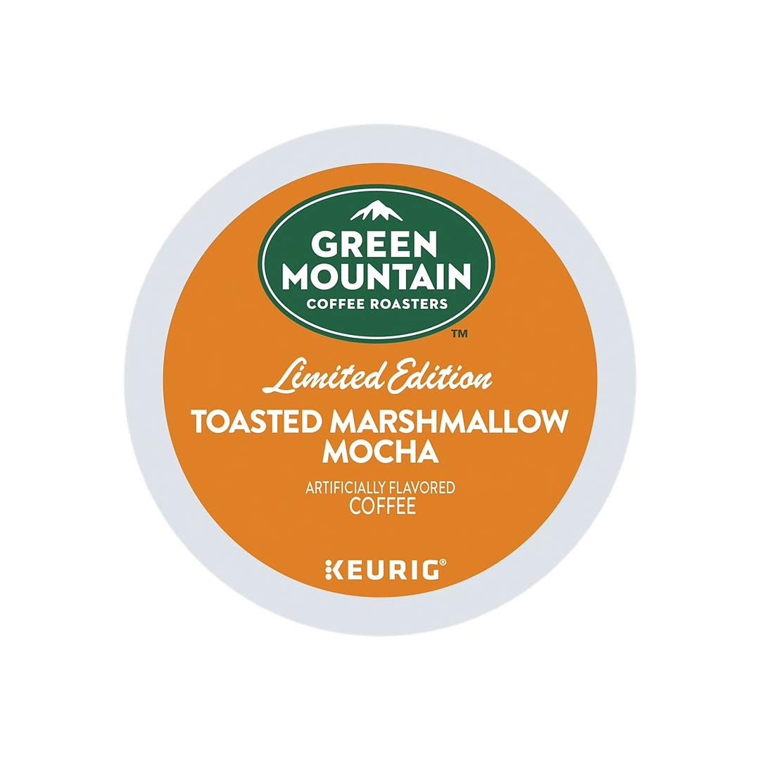 Green Mountain Coffee Roasters Caramel Vanilla Cream Keurig Single-Serve K-Cup pods, Light Roast Coffee, 72 Count