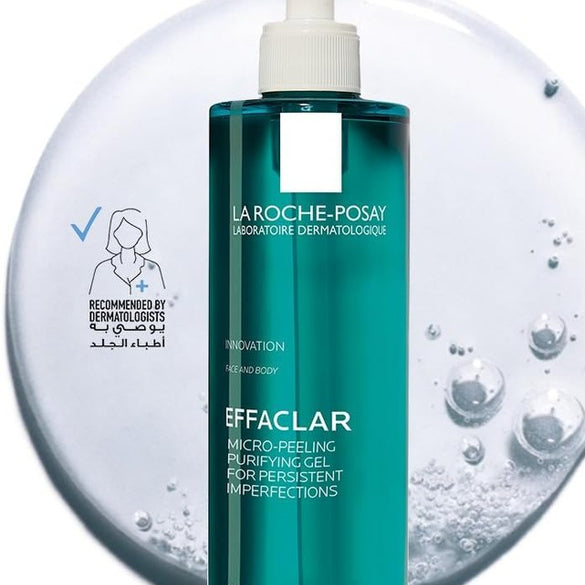 La Roche-Posay Effaclar Micropeeling Cleansing Gel with Salicylic Acid For Oily Skin