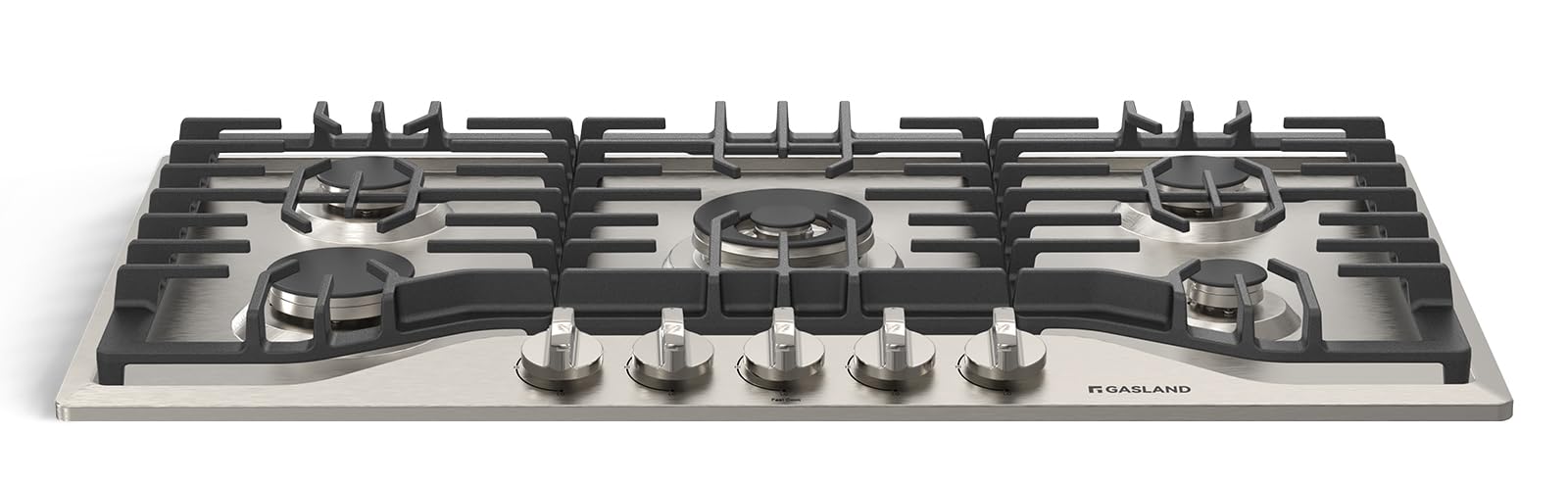 GASLAND 36 Inch Gas Cooktop, PRO GH2365SF 5 Italy Sealed Burner Propane Stovetop, NG/LPG Convertible Gas Cooktops, Plug-in with Thermocouple Protection, CSA Certified, Stainless Steel