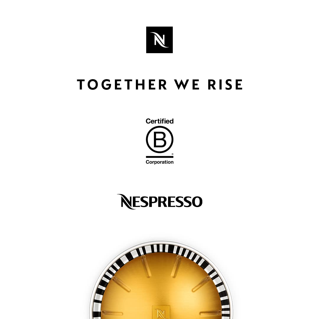 Nespresso Capsules Vertuo, Intenso, Dark Roast Coffee, 30-Count Coffee Pods, Brews 7.8oz