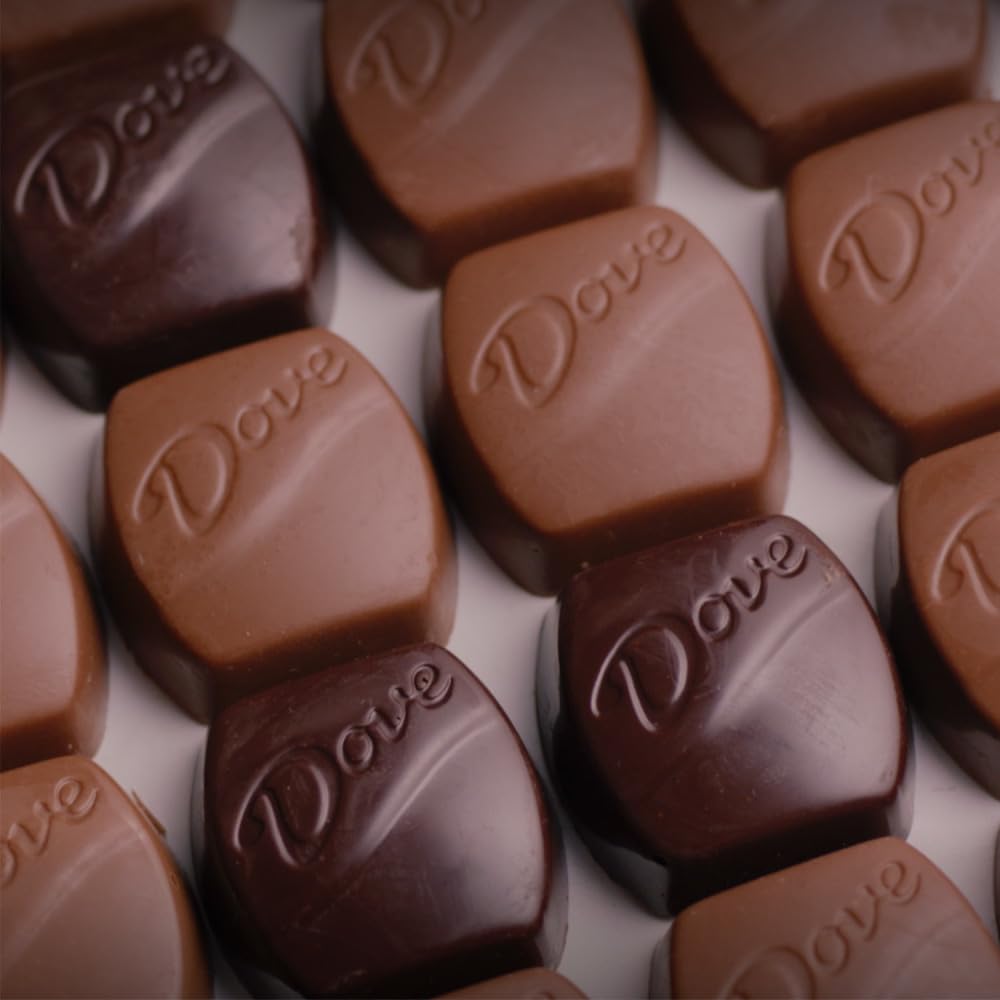 DOVE PROMISES Milk Chocolate Candy Individually Wrapped Bulk Pack (38.09 oz, 136 Piece) Bag