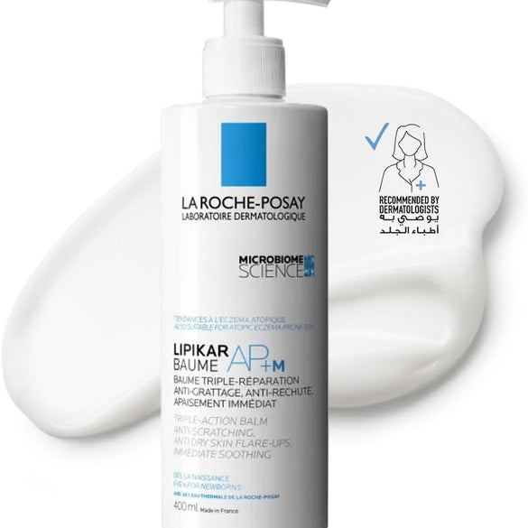 La Roche-Posay Lipikar Baume Ap+M Moisturizing for Dry and Eczema-Prone Skin 400ml