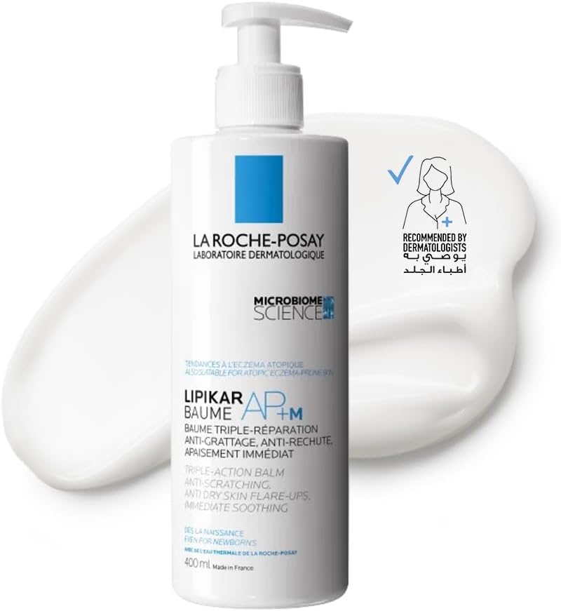 La Roche-Posay Lipikar Baume Ap+M Moisturizing for Dry and Eczema-Prone Skin 400ml