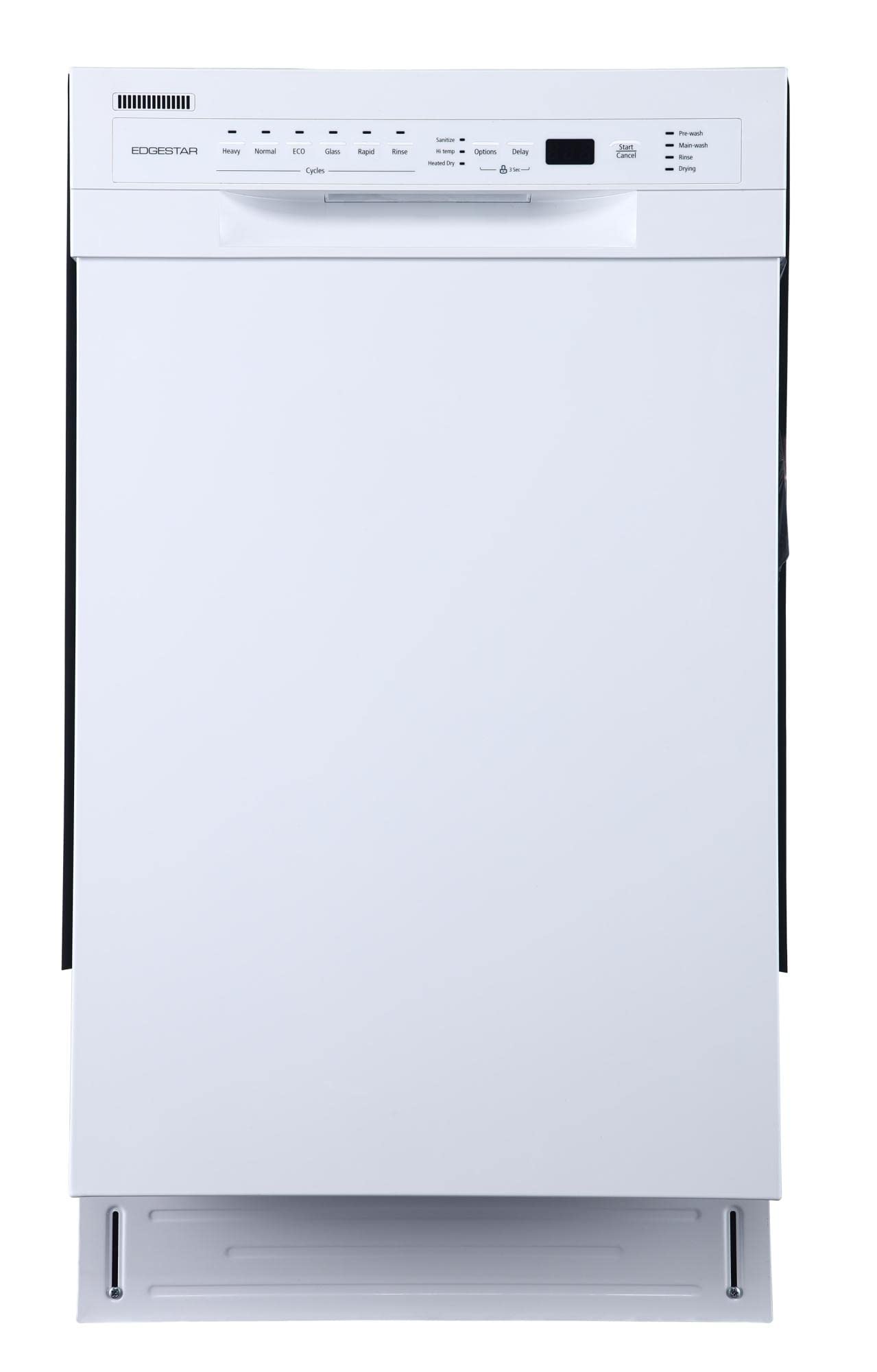 EdgeStar BIDW1802SS 18 Inch Wide 8 Place Setting Built-In Dishwasher