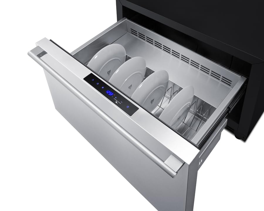 Summit Appliance SPHC30 30-Inch Wide Convertible Drawer Refrigerator/Warming Cabinet - Panel-Ready Drawer Front (Panel Ready Not Included); Commercially Approved; Weatherproof; CARB Compliant