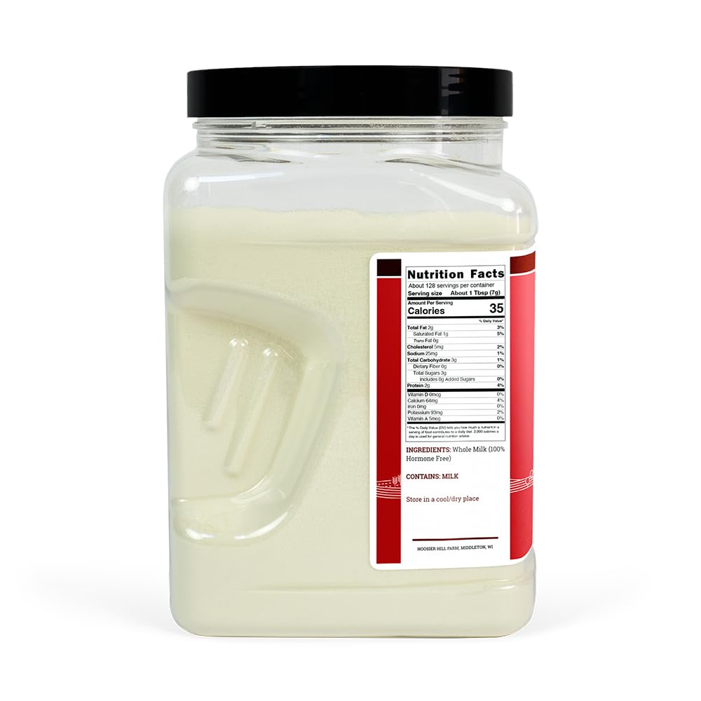 Hoosier Hill Farm Whole Milk Powder, 6LB (Pack of 1)