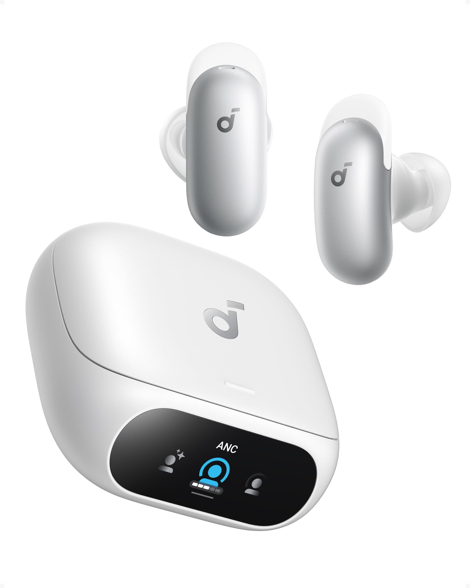 Soundcore Liberty 5 Pro,Guinness World Records-Certified Call Quality,Anker Thus™ AI Chip,Active Noise Cancelling Wireless Earbuds,Crystal-Clear Calls for Commute,Noisy Environments