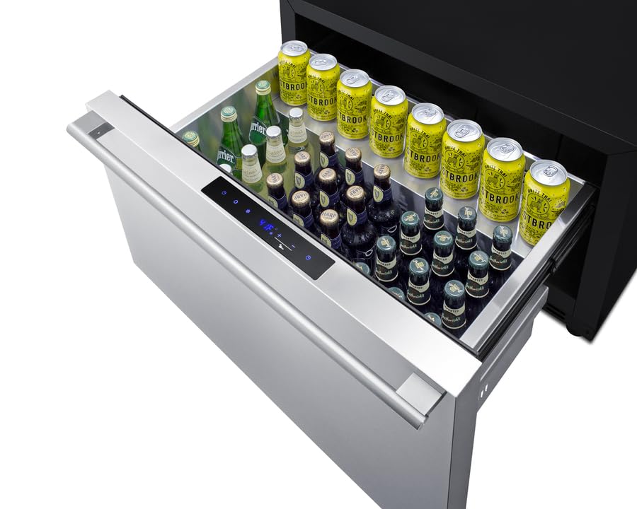 Summit Appliance SPHC30 30-Inch Wide Convertible Drawer Refrigerator/Warming Cabinet - Panel-Ready Drawer Front (Panel Ready Not Included); Commercially Approved; Weatherproof; CARB Compliant
