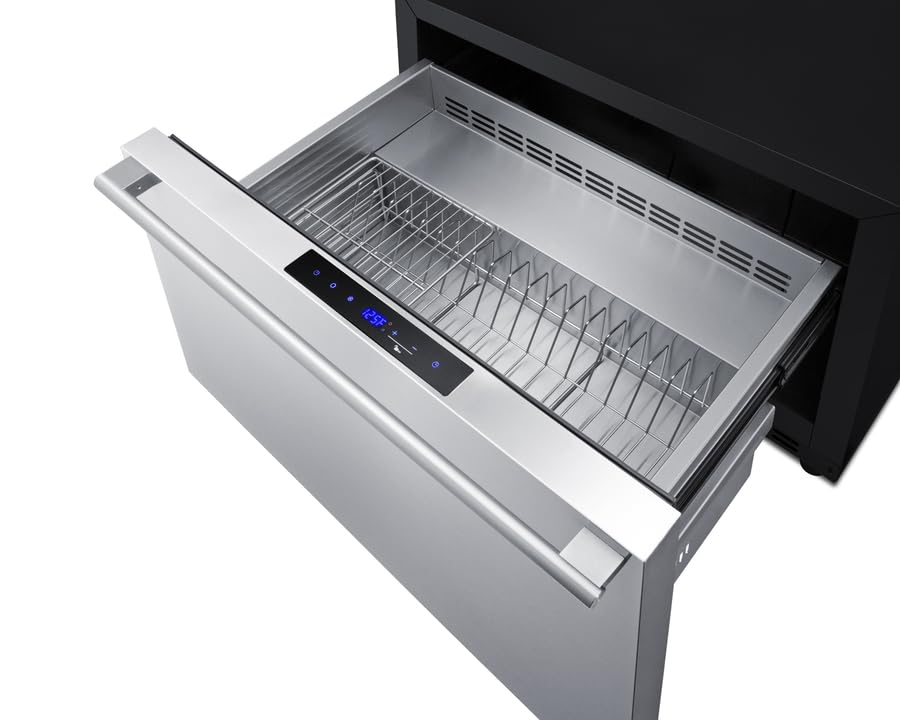 Summit Appliance SPHC30 30-Inch Wide Convertible Drawer Refrigerator/Warming Cabinet - Panel-Ready Drawer Front (Panel Ready Not Included); Commercially Approved; Weatherproof; CARB Compliant