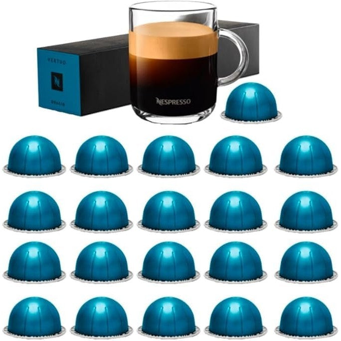 Nespresso Capsules Vertuo, Odacio, Medium Roast Coffee, 30-Count Coffee Pods, Brews 7.8oz