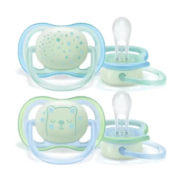Philips Avent Ultra Air Nigh Pacifier, 2 Pieces