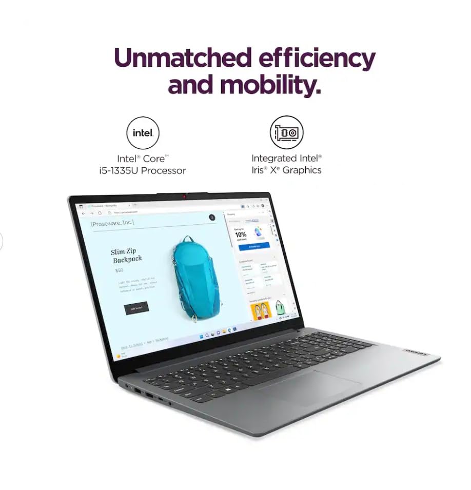 Lenovo IdeaPad 3i Chromebook, 15.6” FHD Display, Intel Celeron N4500, 8GB RAM, 64GB eMMC, 1920x1080 px, 720p Camera, Chrome OS, Abyss Blue