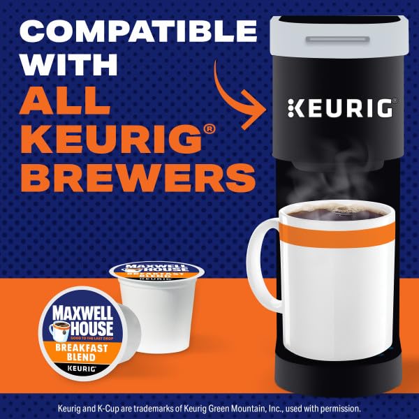 Maxwell House House Blend Medium Roast K-Cup Coffee Pods, 84 ct Box