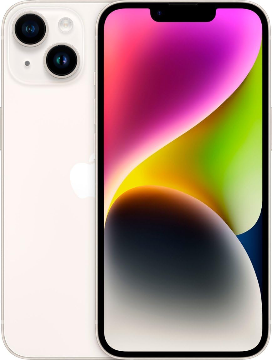 Apple iPhone 14, 128GB, Midnight - Unlocked (Renewed Premium)