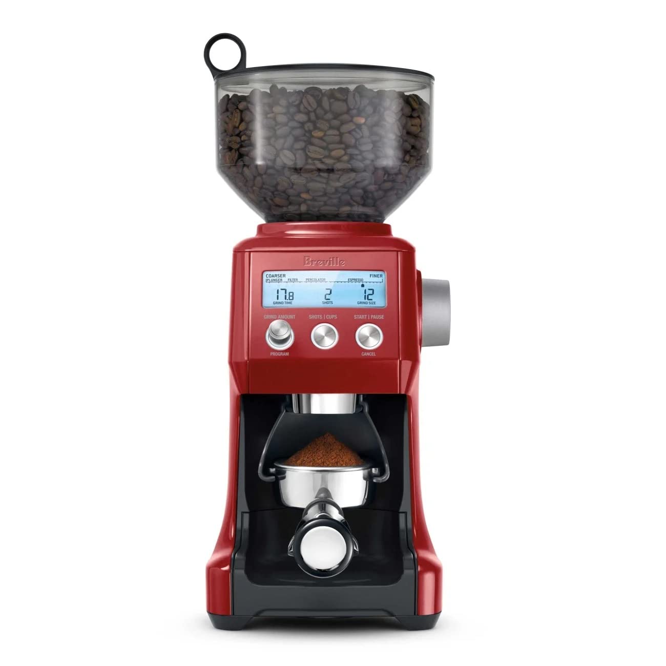 Breville BCG820BSS Smart Grinder Pro for Coffee and Espresso, Brushed Stainless Steel