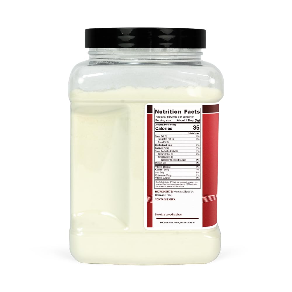 Hoosier Hill Farm Whole Milk Powder, 6LB (Pack of 1)