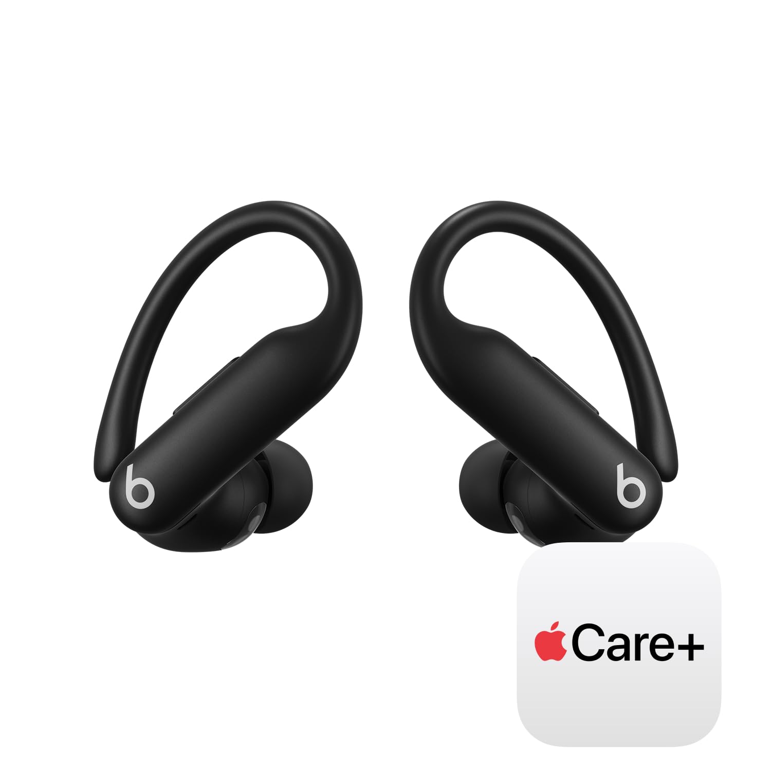 Beats Powerbeats Pro 2 - Wireless Noise Cancelling Workout Earbuds with Secure- Fit Earhooks, Up to 45-Hour Battery with Charging Case, Sweat & Water Resistant, Heart Rate Monitoring - Jet Black