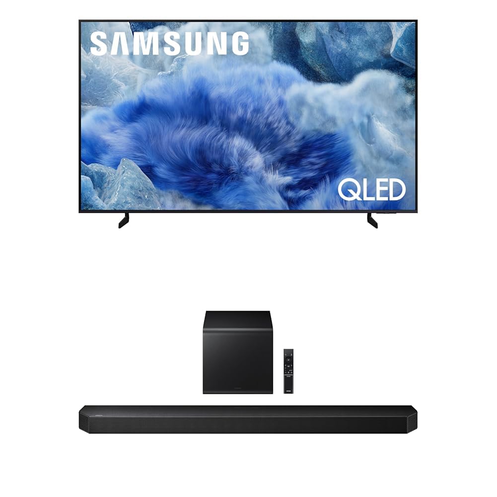 Samsung 32-Inch Class QLED Q8F 4K UHD Smart TV (2025 Model) Q4 AI Processor, 100% Color Volume with Quantum Dot, AirSlim Design, Endless Free Content, Samsung Vision AI, Alexa Built-in