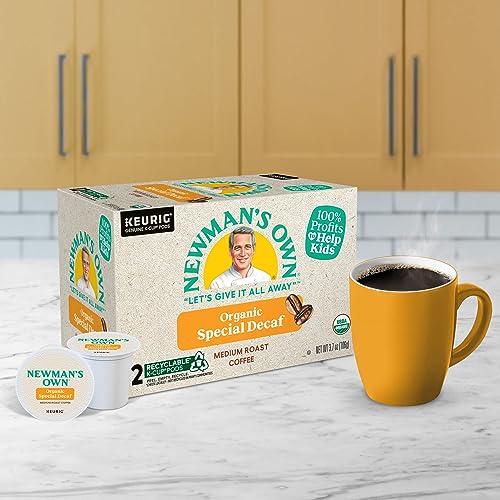Newman's Own Organics Special Blend Keurig Single-Serve K-Cup Pods, Medium Roast Coffee, 96 Count