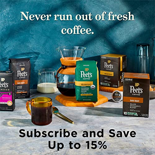 Peet's Coffee, Dark Roast Keurig K-Cup Pods - Major Dickason's Blend 75 Count (1 Box of 75 Pods)