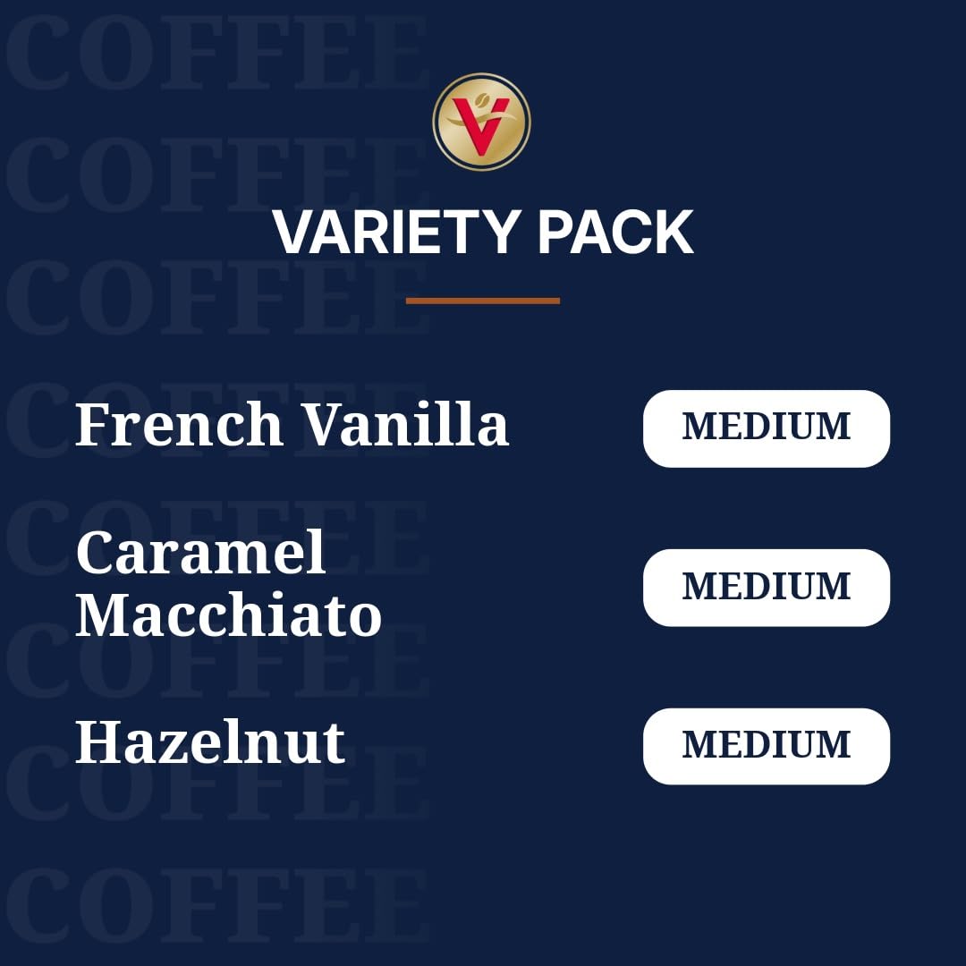Victor Allen's Coffee Hazelnut Flavored, Medium Roast, 80 Count, Single Serve Coffee Pods for Keurig K-Cup Brewers