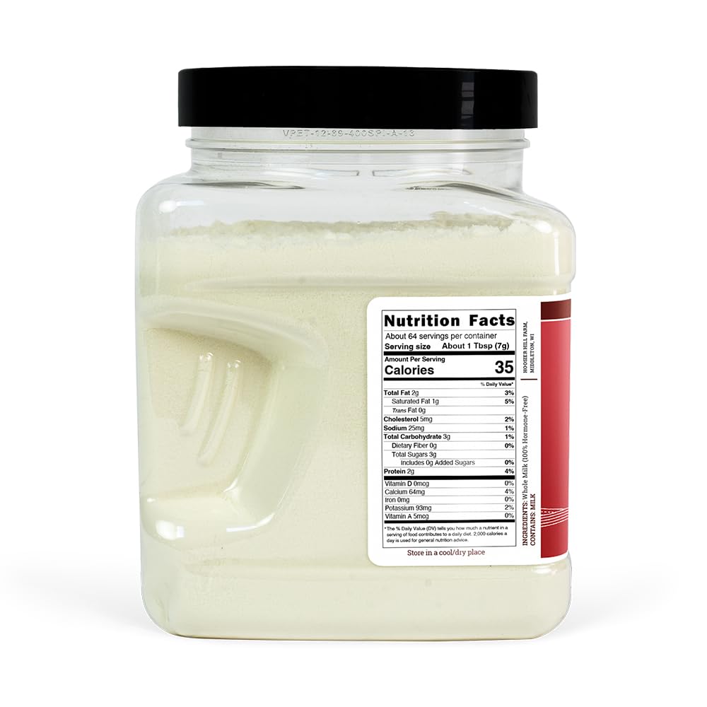Hoosier Hill Farm Whole Milk Powder, 6LB (Pack of 1)