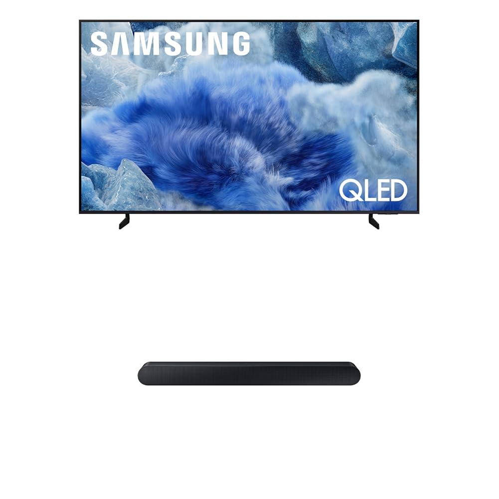 Samsung 32-Inch Class QLED Q8F 4K UHD Smart TV (2025 Model) Q4 AI Processor, 100% Color Volume with Quantum Dot, AirSlim Design, Endless Free Content, Samsung Vision AI, Alexa Built-in