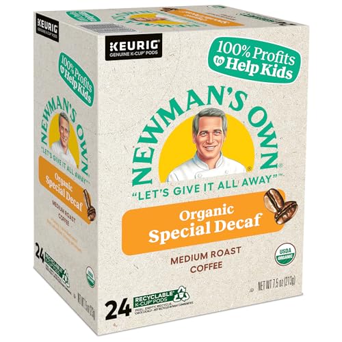 Newman's Own Organics Special Blend Keurig Single-Serve K-Cup Pods, Medium Roast Coffee, 96 Count